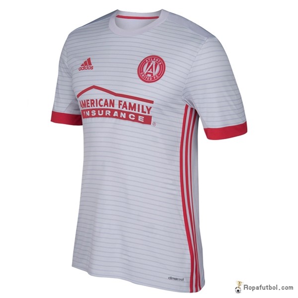 Camiseta Atlanta United Replica Segunda Ropa 2017/18 Blanco